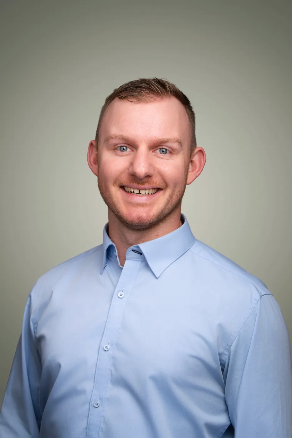 Headshot portrait of Luke Foster, Search Manager