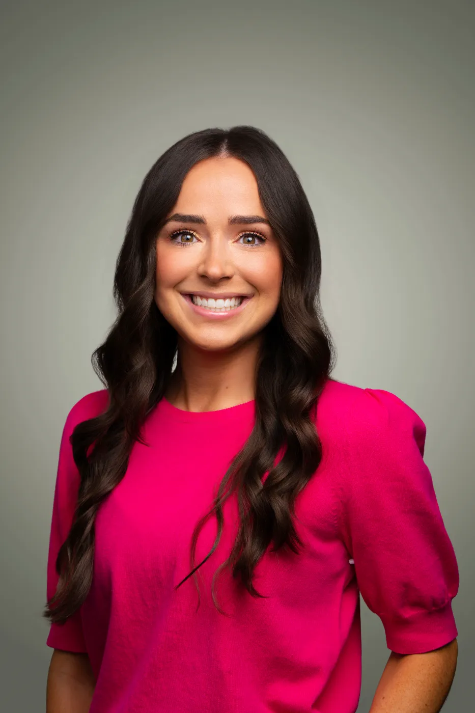 Headshot portrait of Taryn Moustakas, Business & Contracts Manager