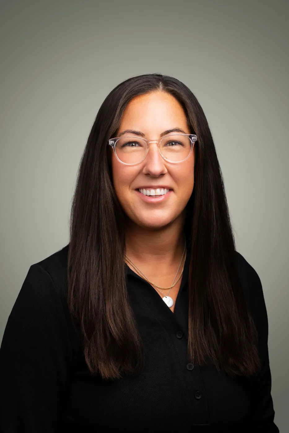 Headshot portrait of Ashley Triestram, VP of Strategy