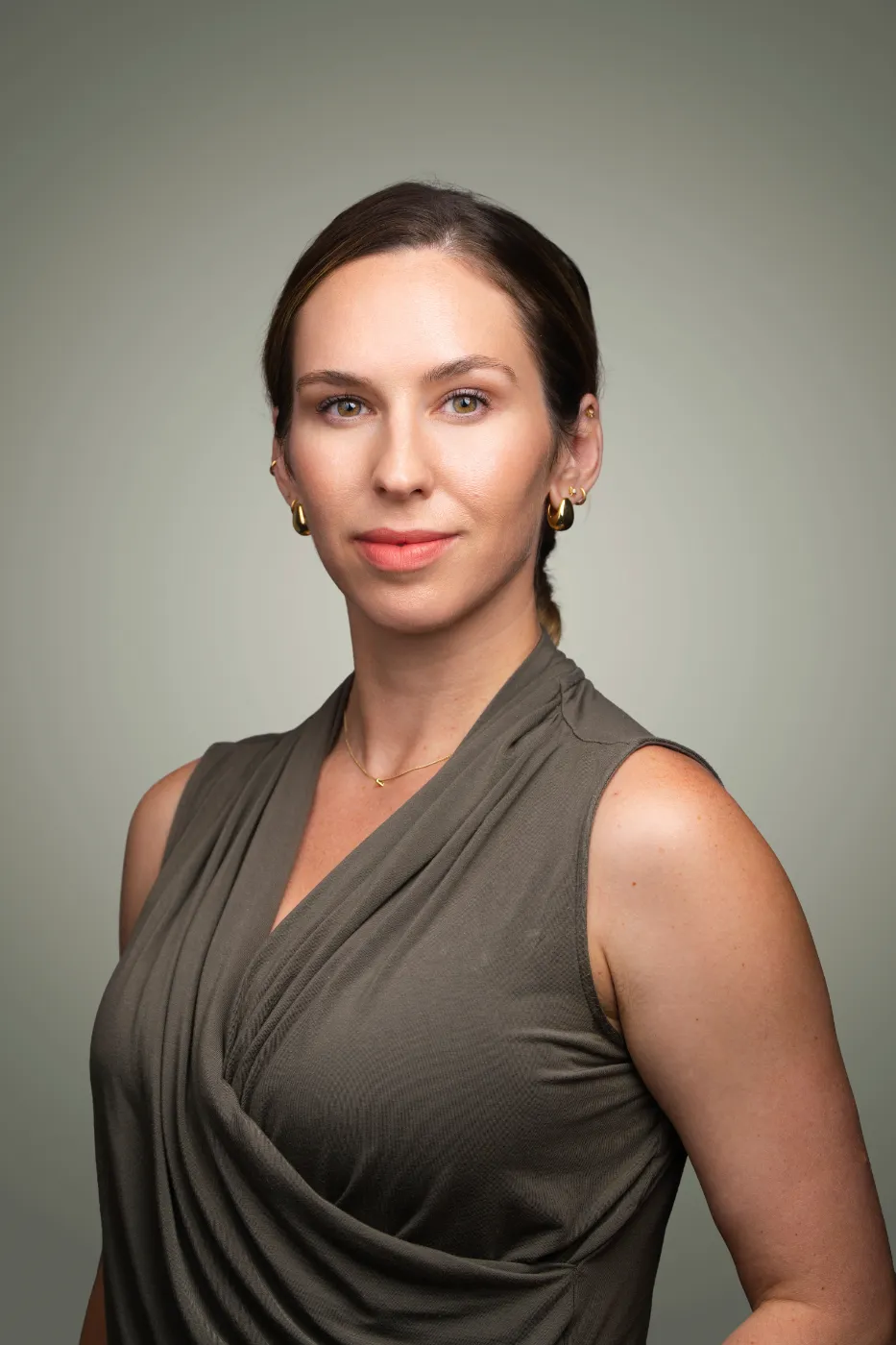 Headshot portrait of Kenna Flanders, Creative Director