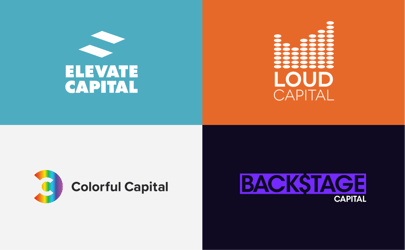 LGBTQIA-led company logos