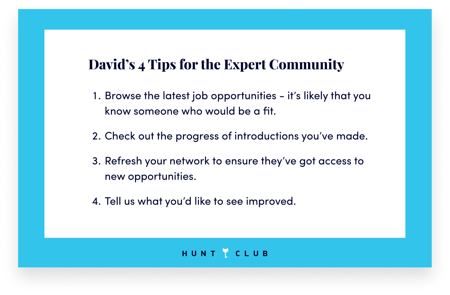 4 expert tips