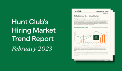 Market Report: Talent Trends on Rebalancing the Hiring Market
