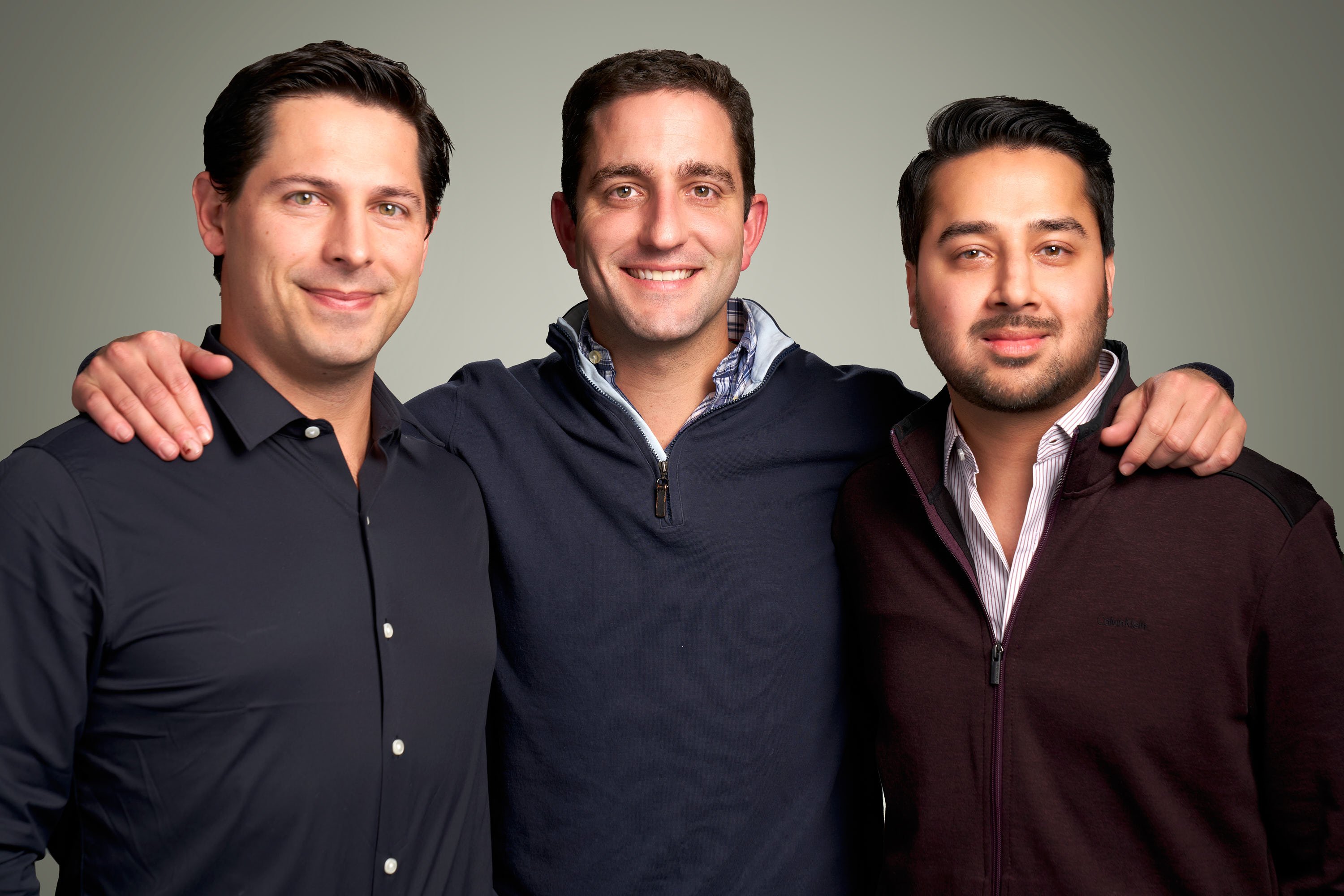 Hunt Club Founders, Scott Kacyn, Nick Cromydas, and Sami Ahmed