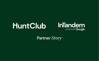 Hunt Club + InTandem partner story banner