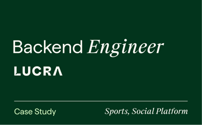 Lucra Activates Hunt Club's Expert Network of 115k+ Engineers To Hire Lead Backend Engineer