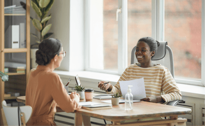 people-talking-sitting-down