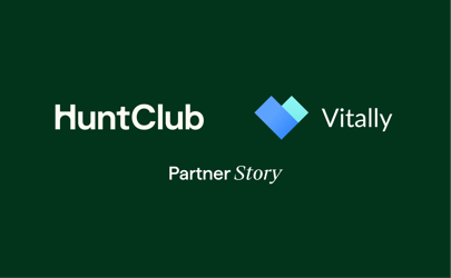 Hunt Club + Vitally partner story banner