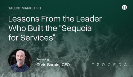 Lessons from the leader who built the “Sequoia for Services”