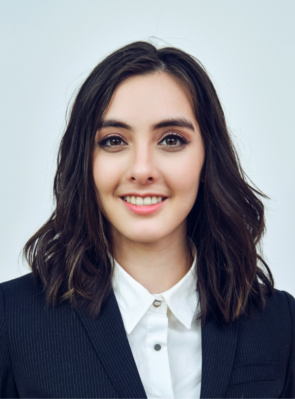 portrait of woman in business suit smiling