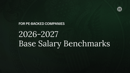 2026-2027 Base Salary Benchmarks for PE-Backed Companies